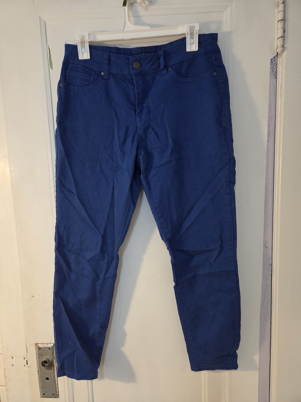 d. jeans Royal Blue Skinny Stretch Pants